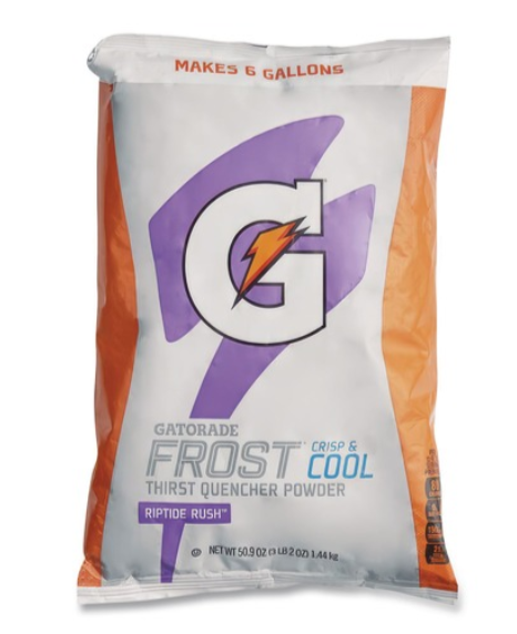 Gatorade QUA33672 51 oz. Packets Original Powdered Drink Mix - Riptide Rush (14/Carton)