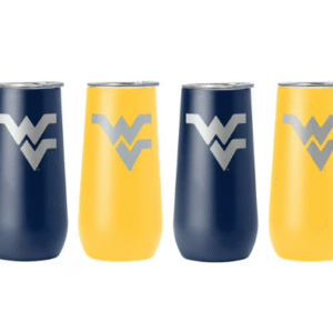 Logo Brands West Virginia State Stinger 10oz. Curved Tumbler 4pk.