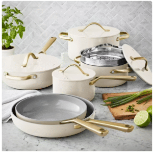 Member's Mark 11-Piece Modern Ceramic Cookware Set