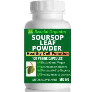 Soursop Leaf Powder Capsule For Healthy Cell Function 500mg