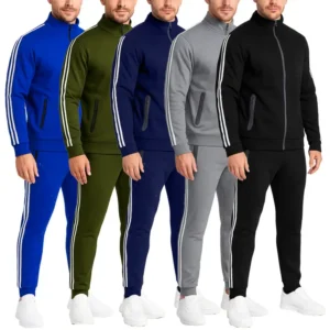 Men's Tech Fleece Sweatshirt and Jogger 2 Piece Set
