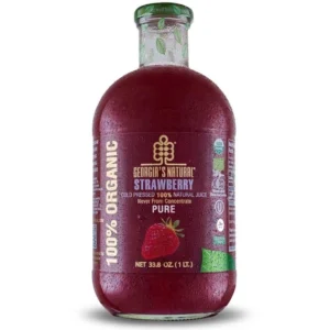 Organic Cold Pressed Strawberry Juice